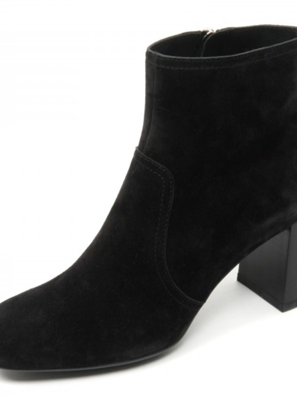 Tod's Gomma Tronchetto Suede Ankle Boots Booties Black  40.5 - Picture 4 of 15